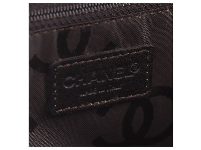 Borsa Chanel Wild Stitch Marrone Rosso - vista 12