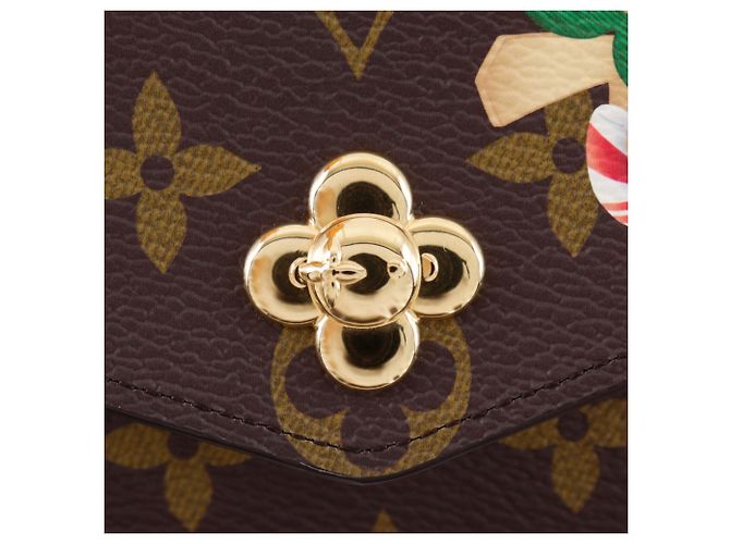 Sarah Louis Vuitton Monogram Long Wallet Braun - Ansicht 10