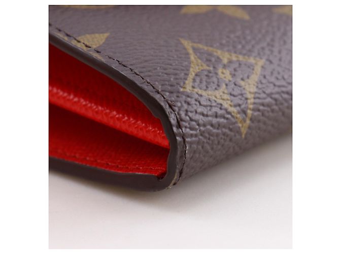 Sarah Louis Vuitton Monogram Long Wallet Braun - Ansicht 4