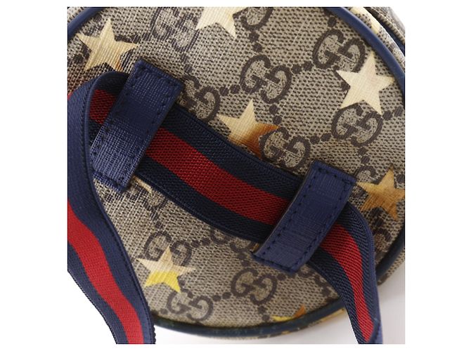 Marsupio per bambini Gucci Star Pouch Marrone - vista 8