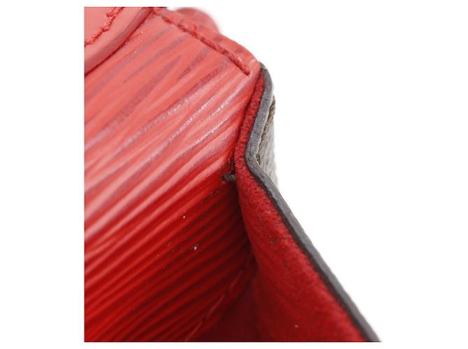 Borsa a Spalla Louis Vuitton Saint Michel Marrone Rosso - vista 10