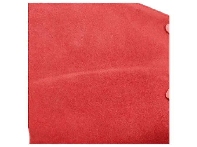 Borsa a Spalla Louis Vuitton Saint Michel Marrone Rosso - vista 8