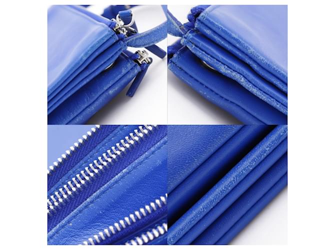 Céline Borsa a Spalla Celine Trio Small Blu - vista 10