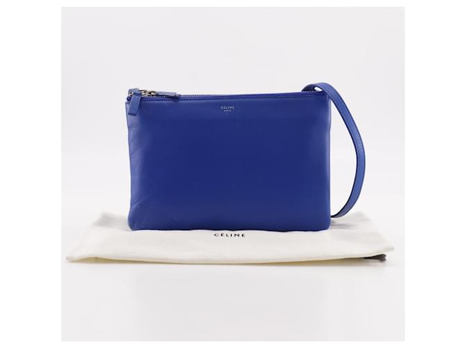 Céline Borsa a Spalla Celine Trio Small Blu - vista 14