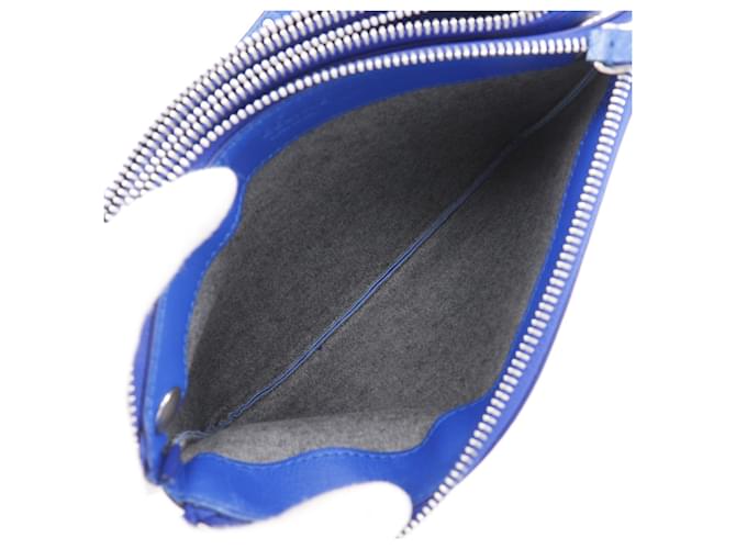 Céline Borsa a Spalla Celine Trio Small Blu - vista 5