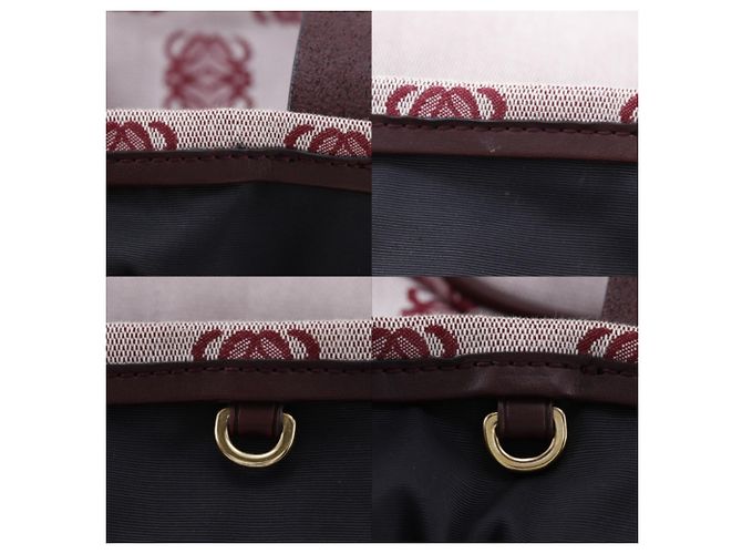 Borsa Tote Loewe Anagram Rosso - vista 11