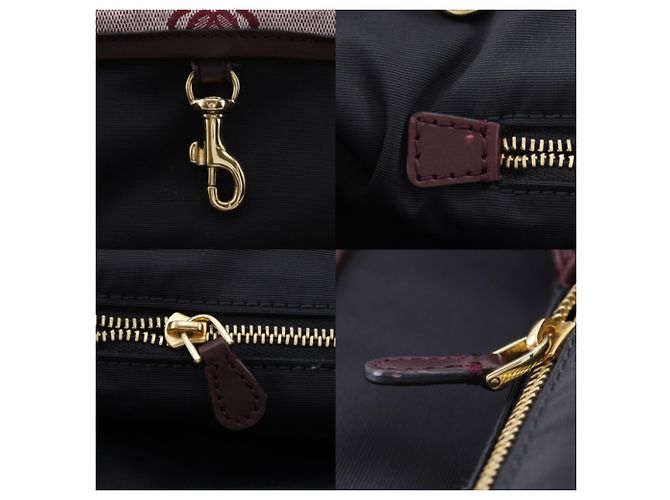Borsa Tote Loewe Anagram Rosso - vista 17