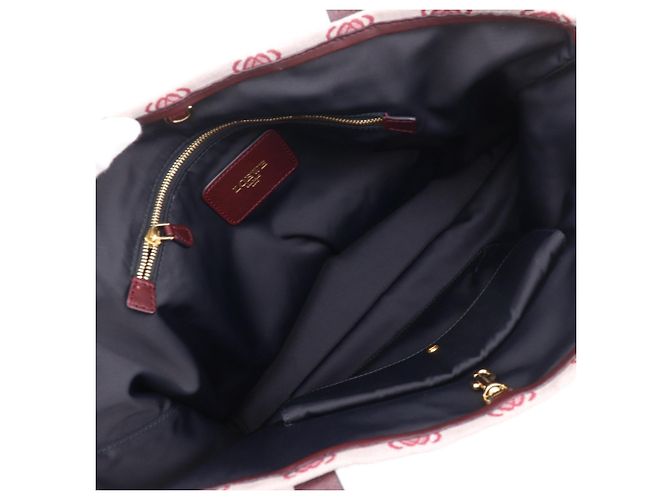 Borsa Tote Loewe Anagram Rosso - vista 6