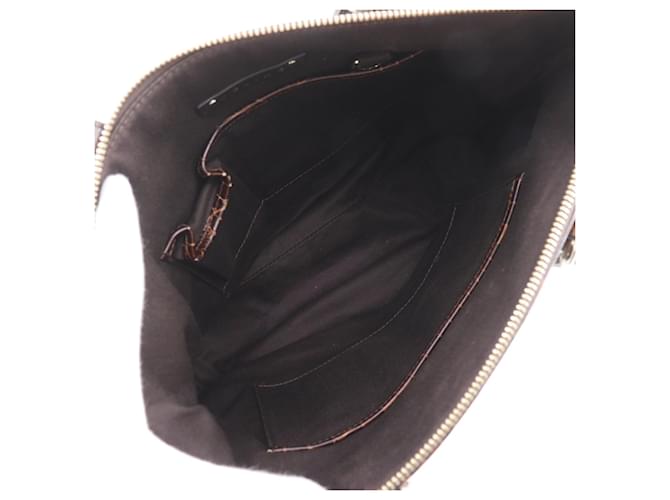 Céline Celine Macadam Muster Tote Bag Braun - Ansicht 6
