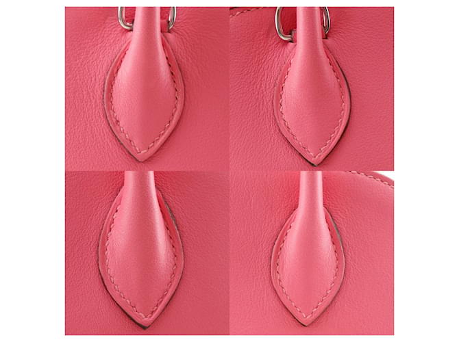 Hermès Borsa Hermes Bolide 27 Rosa - vista 10