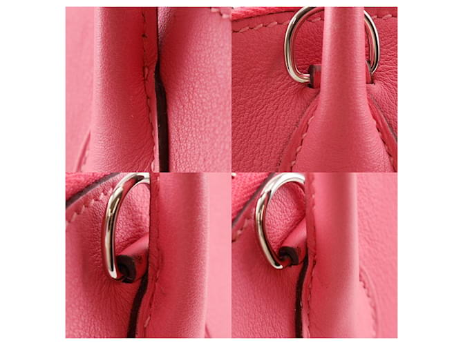 Hermès Borsa Hermes Bolide 27 Rosa - vista 11