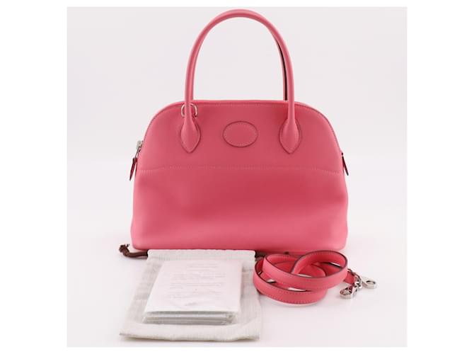Hermès Borsa Hermes Bolide 27 Rosa - vista 16