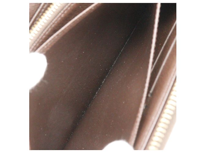 Louis Vuitton Zippy Wallet aus Damier Canvas Braun Damier ebene - Ansicht 8