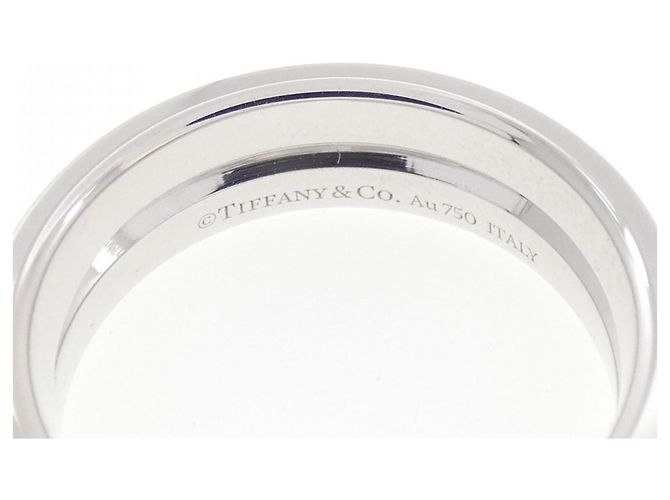 Tiffany & Co Portachiavi Tiffany Modern in oro bianco 18K - vista 4