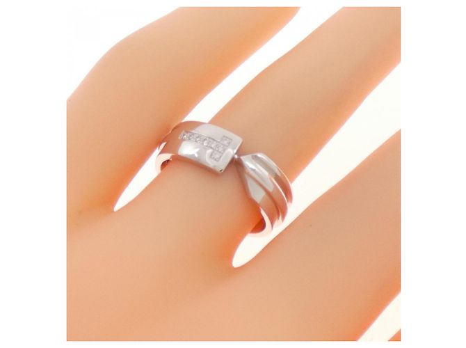 Tiffany & Co Portachiavi Tiffany Modern in oro bianco 18K - vista 5