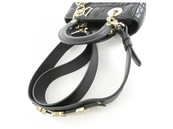 Christian Dior MY ABCDIOR Lady Small Handbag Nero - vista 7