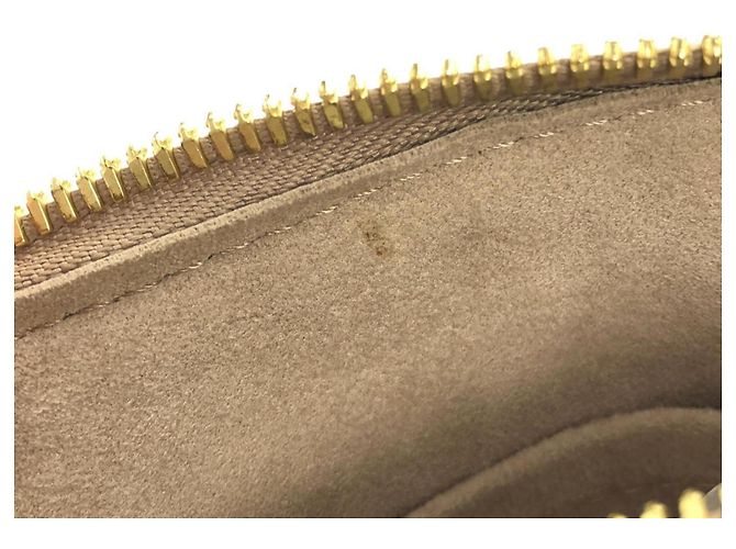 Borsa Boston Louis Vuitton Bicolor Monogram Empreinte Speedy Bandoulière Grigio Crudo - vista 7
