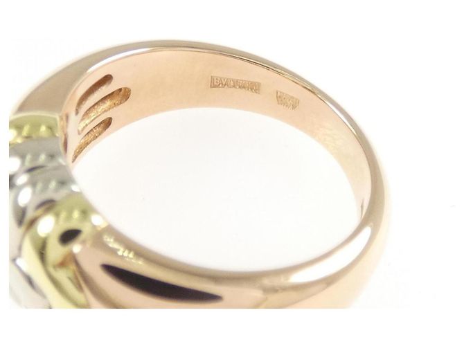 Bulgari Bvlgari Dreifarben-Ring 750 - Ansicht 4