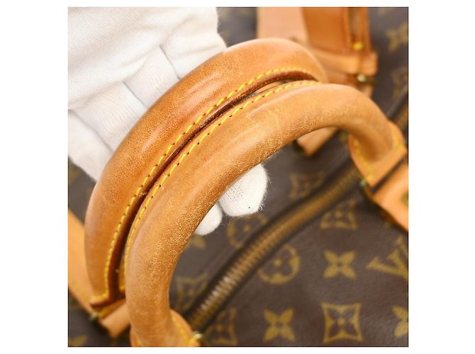 Louis Vuitton Keepall Monogram Canvas 50 Marrone - vista 6