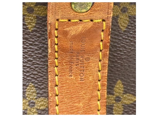Louis Vuitton Keepall Bandouliere Monogram Canvas 45 Marrone - vista 4