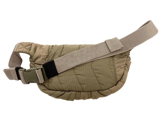 Borsa a tracolla in nylon kaki da donna Loewe Cachi - vista 2