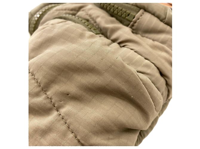 Borsa a tracolla in nylon kaki da donna Loewe Cachi - vista 8