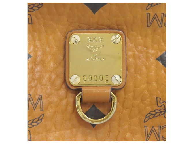 Borsa marsupio MCM Fursten marrone PVC - vista 7