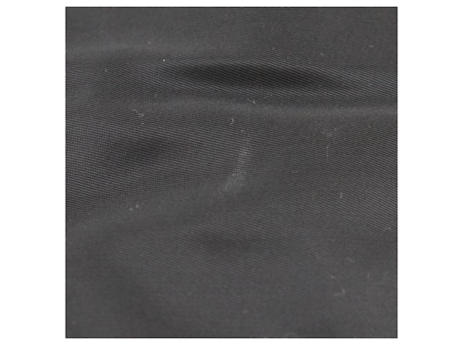 Prada Logo Bestickte Tote Bag Schwarz - Ansicht 10