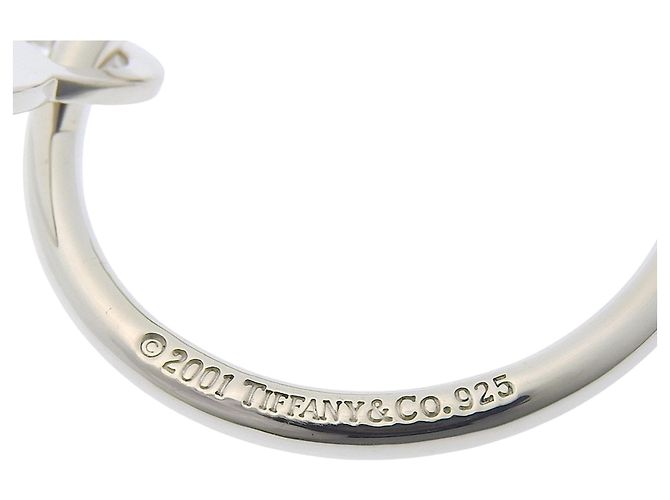Portachiavi Tiffany & Co. in argento sterling 925 con ciondolo a cuore - vista 8