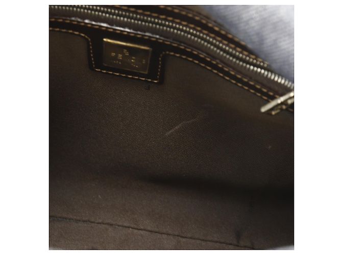 Borsa a tracolla Fendi Mamma Bucket Blu navy - vista 10