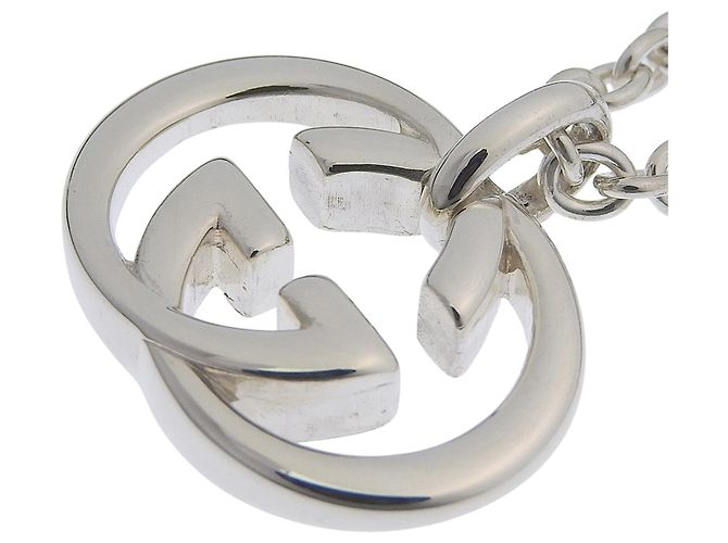 Interlocking Necklace von Gucci Silber - Ansicht 6
