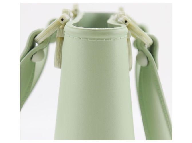 Borsa Salvatore Ferragamo Gancini Verde - vista 10
