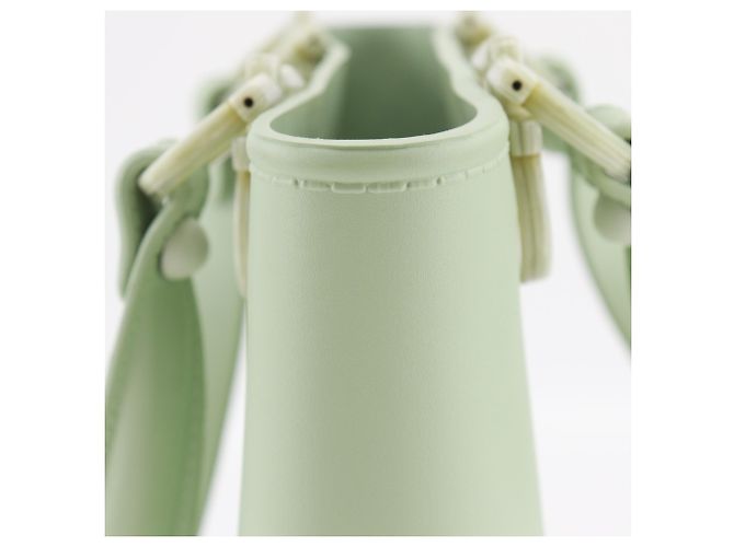 Borsa Salvatore Ferragamo Gancini Verde - vista 9