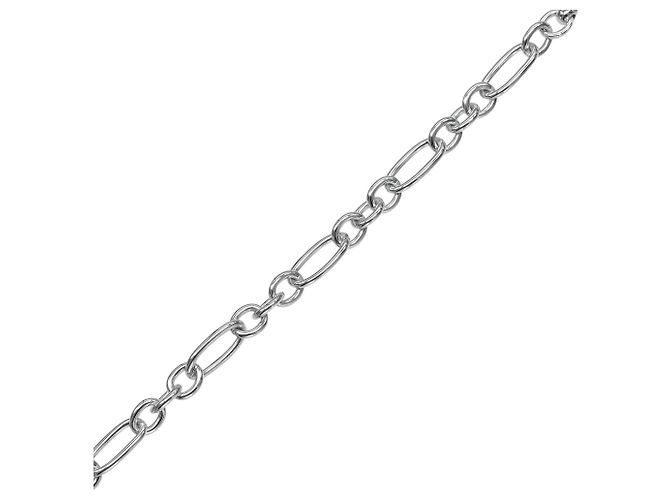 Pulseira de elos ovais com fecho toggle Tiffany & Co. Prata - vista 6