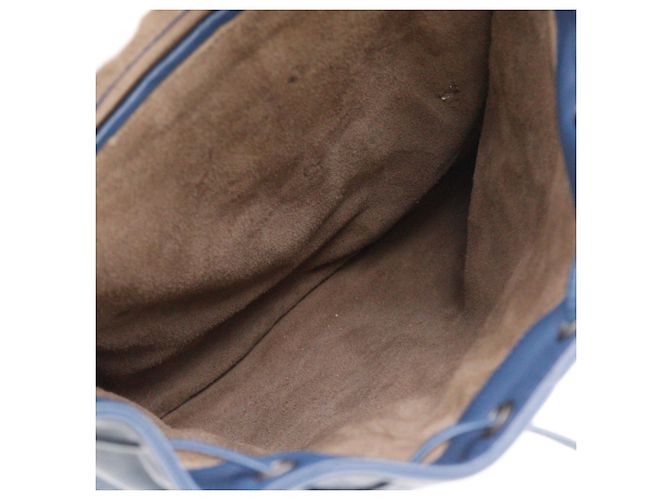 Zaino Bottega Veneta Intrecciato Blu - vista 6