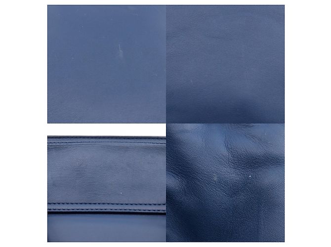 Zaino Bottega Veneta Intrecciato Blu - vista 9