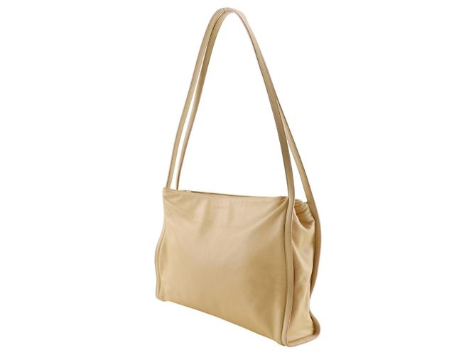 Borsa a tracolla in pelle di vitello beige Loewe - vista 2