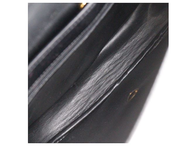 Borsa a tracolla Christian Dior nera con logo CD Nero - vista 5