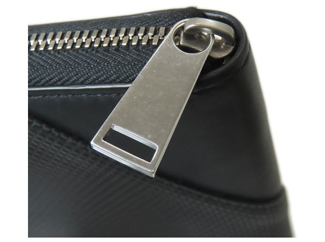 Bottega Veneta Lederlanger Geldbeutel Schwarz - Ansicht 11