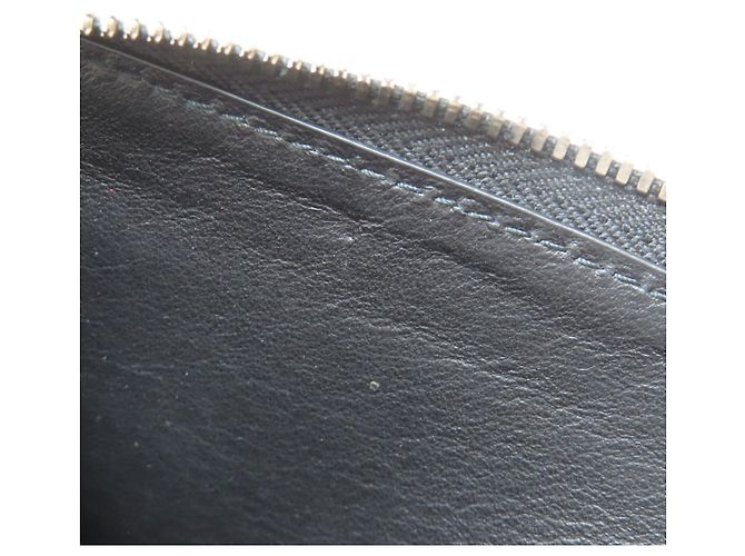 Bottega Veneta Lederlanger Geldbeutel Schwarz - Ansicht 7