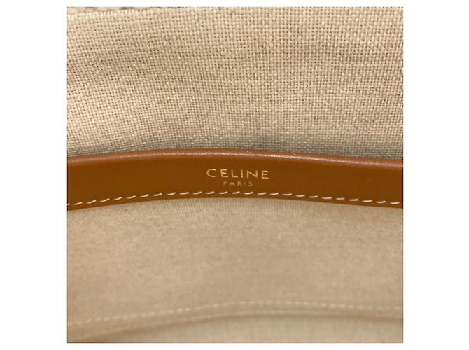 Céline Celine Small Cabas Thais 2-Way Handtasche Weiß - Ansicht 6