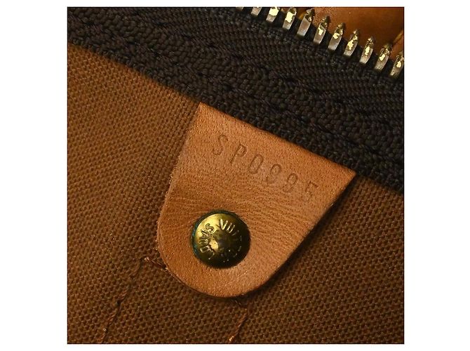 Louis Vuitton Keepall Monogram Canvas 60 Marrone - vista 5