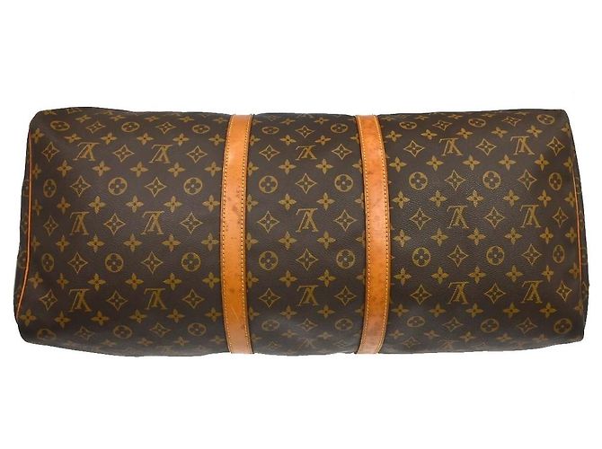 Louis Vuitton Keepall Monogram Canvas 60 Marrone - vista 7
