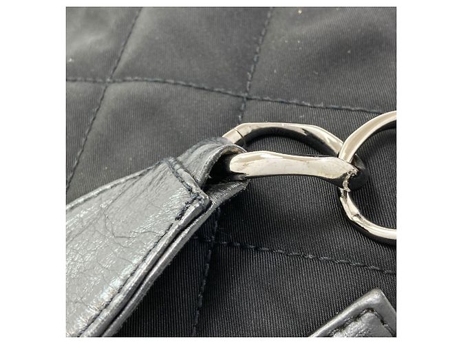 Borsa a Spalla Chanel Matelassé Nero - vista 14