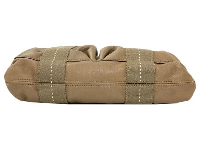 Hermès Hermes Caravan Horizontal PM Handtasche Khaki - Ansicht 4