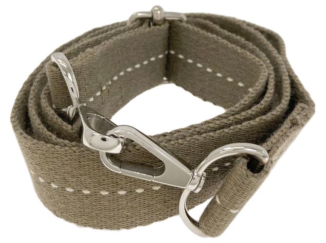 Hermès Hermes Caravan Horizontal PM Handtasche Khaki - Ansicht 7