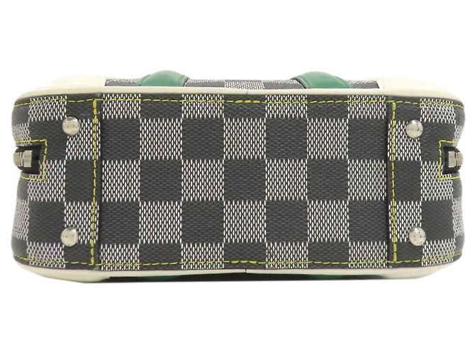 Borsa Louis Vuitton Damier Canvas Valisette BB Multicolore Damier ebene - vista 4