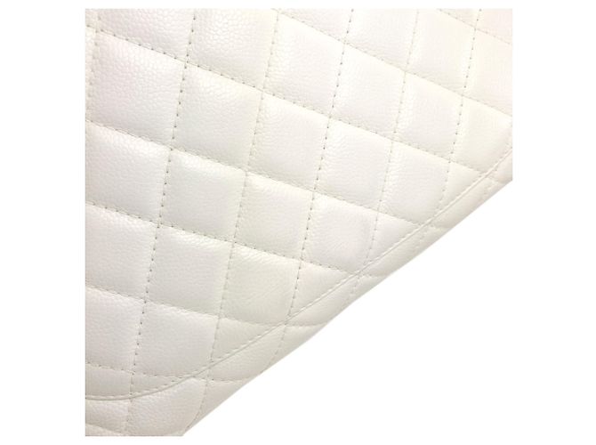 Chanel Coco Mark Matelassé Tote Bag Weiß - Ansicht 14