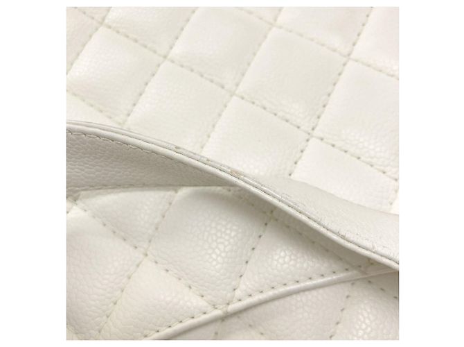 Chanel Coco Mark Matelassé Tote Bag Weiß - Ansicht 16