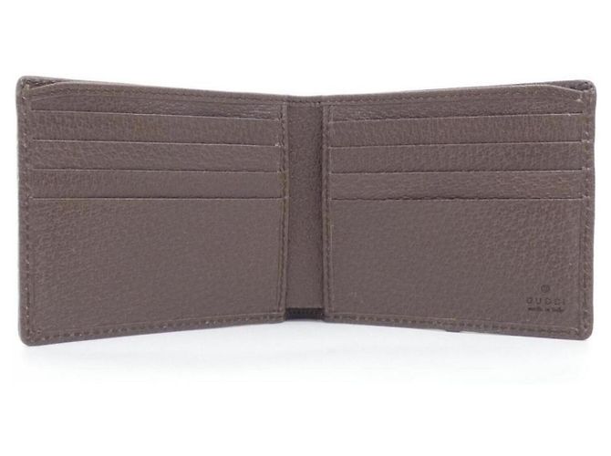 Portafoglio Bi-Fold Gucci Marrone - vista 2